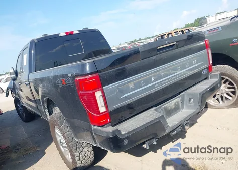 2022 Ford F-250 Platinum z USA, uszkodzony, nr VIN 1FT7W2BT2NEG01310